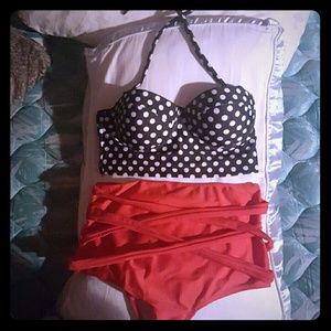 Vintage style bikini